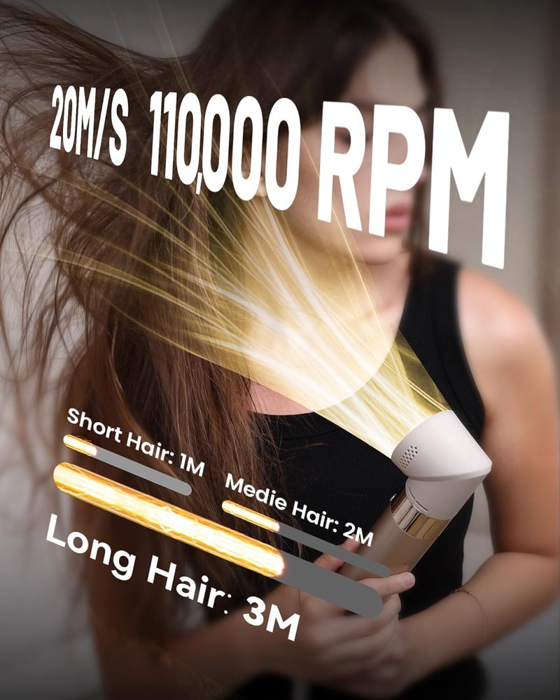 KAUGIC 6 in 1 Hot Air Hair Styler Dryer Multi-Styler - High Speed Hair Styling Tools with No Heat Damage, Auto Wrap Curler as A Gift for Fast Drying Curling Smoothing Volumizing Cool Shot - Image 5